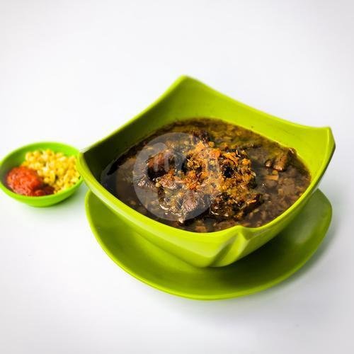 Rujak Cingur menu Pecel Pincuk Ibu Ida, Cibubur