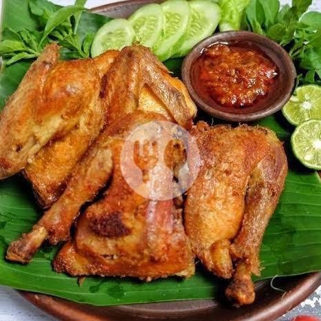 Kebuli Basmati Ayam Jantan Bakar Madu menu Nasi Uduk Jengkol Melek dan Ayam Jantan Presto Duile, Pulo Gadung