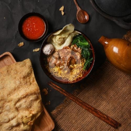 Super komplit ayam menu Bakmi BTP 74, Sei Bong