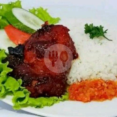 Paket Komplit Ayam Bakar Madu + Nasi + Terong Crispy + Es Tehh menu Penyetan Pak Kebo 2, Kranggan 1 Jogotirto Berbah