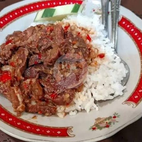 NASI KRENGSENGAN SAPI (BUMBU PETIS) menu Condong Raos, Ngasem