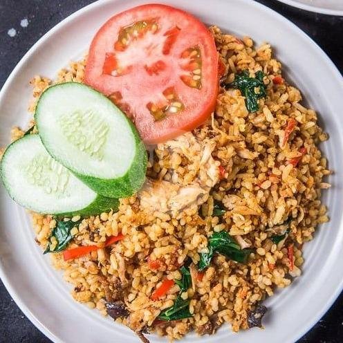 Nasi goreng terasi pedas menu Intan Food