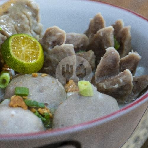 Nasi Putih menu Bakso Gepeng Acun, Ruko Harapan Indah