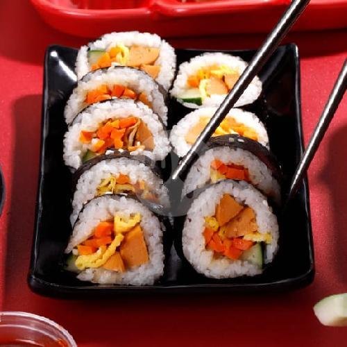 Gimbap Fish Roll menu Gnam Gnam Korean Street Food, Food Junction Grand Pakuwon