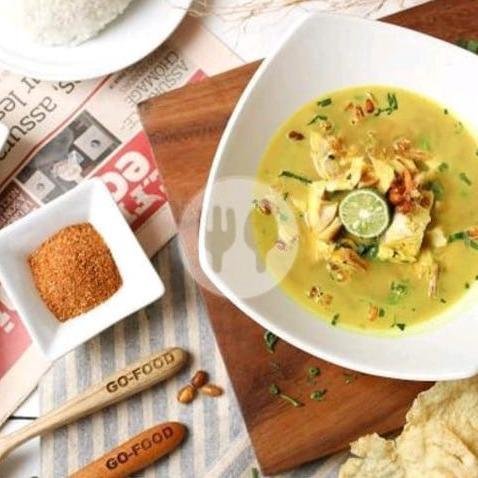 Soto Ahri Campur menu Soto Ahri, BuahBatu