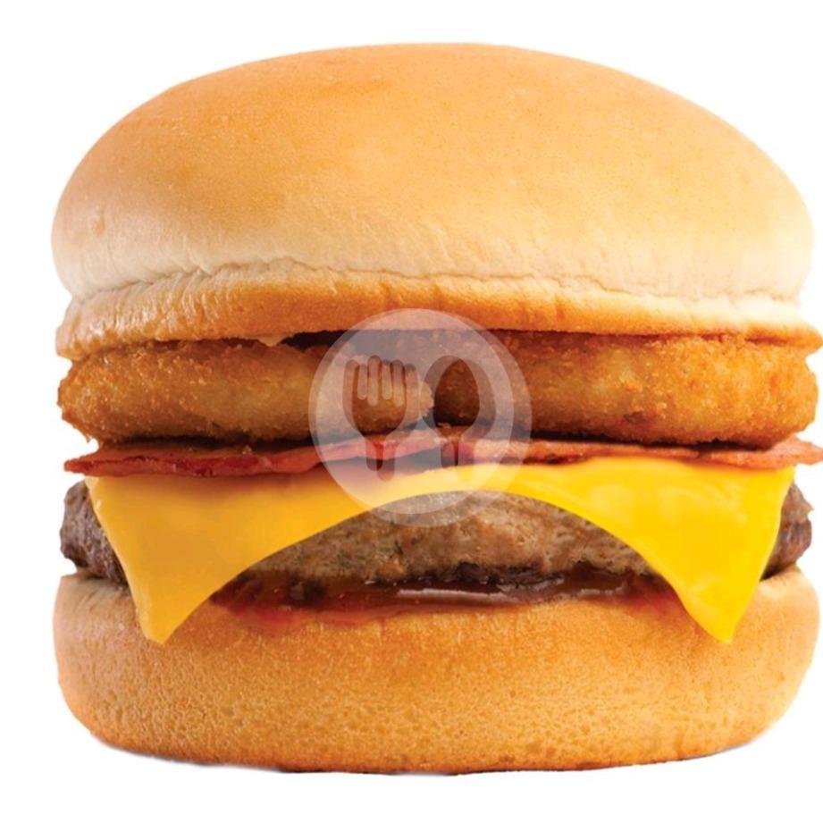 Single Cheeseburger menu Five Monkeys Burger, Plaza Senayan