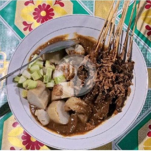 1 Porsi Sate Ayam Tanpa Lontong menu Sate Madura Andalas, Jalan Andalas