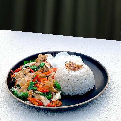 Nasi Ayam Bali Crispy menu Burjo Gama Jl. Gajah Mada, Batang, Bogoran, Kauman