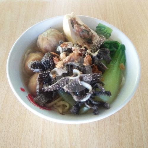 Mie Baso Komplit menu Mie UJ , Ibrahim Adji
