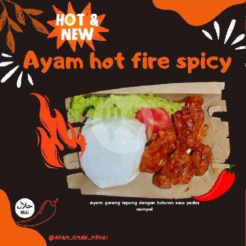 Mie Goreng+ Ayam + Teh menu Ayam Omah Mburi Solo, Lempuyang