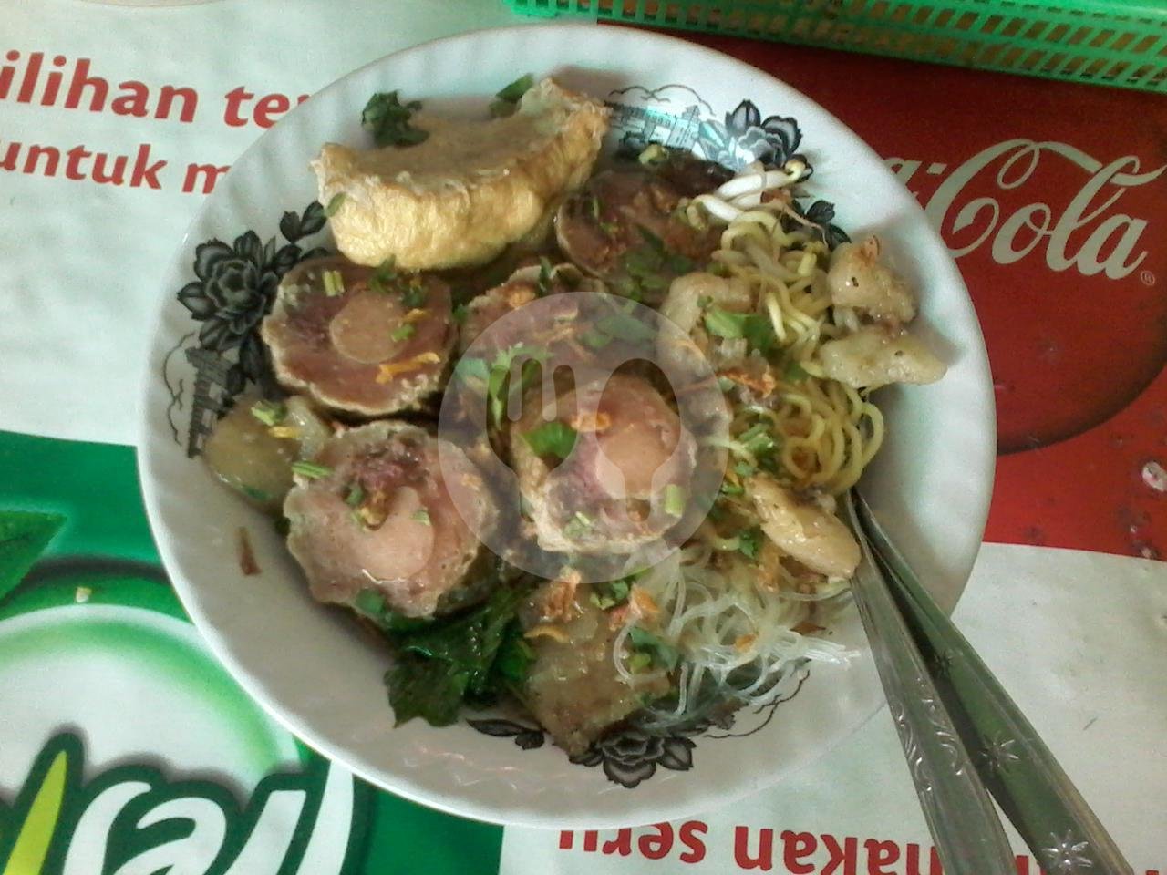 Bakso Telur menu Mie Ayam dan Bakso Spesial Pak Min, Tubagus Badaruddin