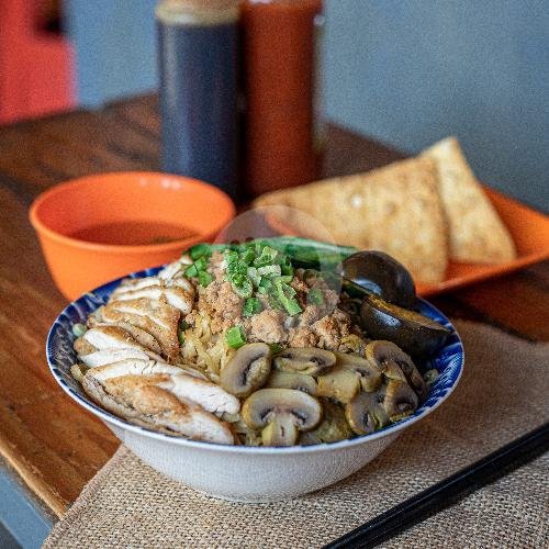 Mie Jaya Ayam Baso Ikan menu MIE MAREM JAYA, Pasar Tawangmangu