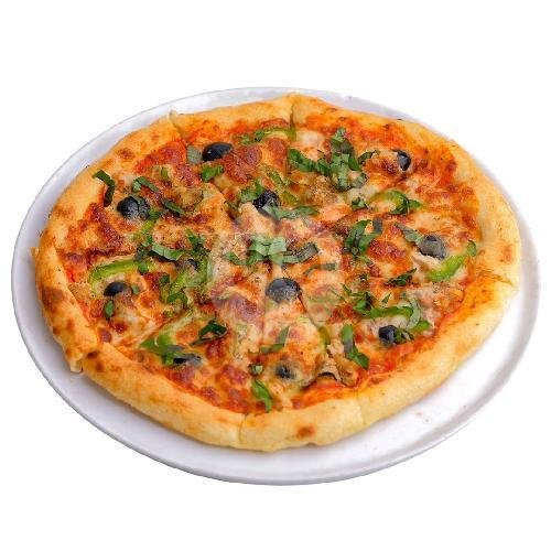 Flamische Beef Pizza menu Pizza Mediterranea, JnM Bloc
