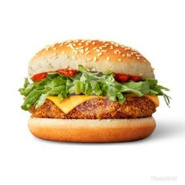 Double Chicken Burger menu Indiana Kebab, Kartosuro