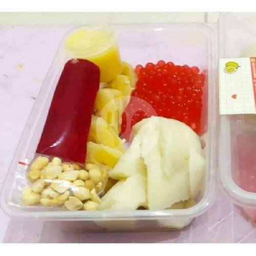 Paket Hemat 2xEs pisang Ijo Durian menu Es Pisang Ijo Durian Runtuh