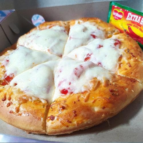 Personal Pizza EXTRAMOZA SUPER(uk 18cm) menu Pizza Hokcay, Lewo Babakan