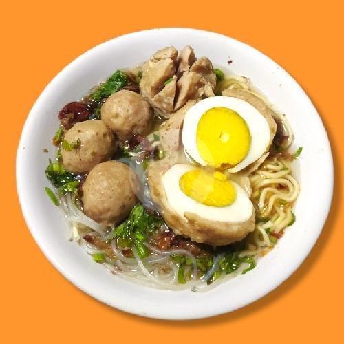 Bakso Biasa Tambah Bakso Mercon menu Bakso Djoen, Besi Jangkang