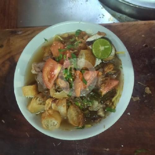 Soto Mie + Nasi menu Soto Tangkar Kang Jaya, Klender