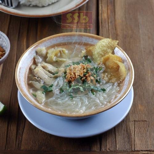 Nasi Putih menu Spesial Soto Boyolali (SSB) Hj. Hesti Widodo, Cirebon Wahidin