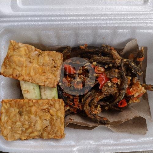 Nasi Sambal Belut Lombok Hijau menu Sambal Belut Bu Slamet