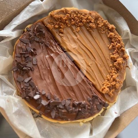 Basque Burnt Cheesecake Full Nutella menu Dapur Mama Macha, Harapan Jaya