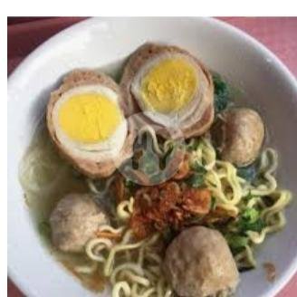 Bakso Telor menu Bakso Mercon Rizky, Pasar Minggu