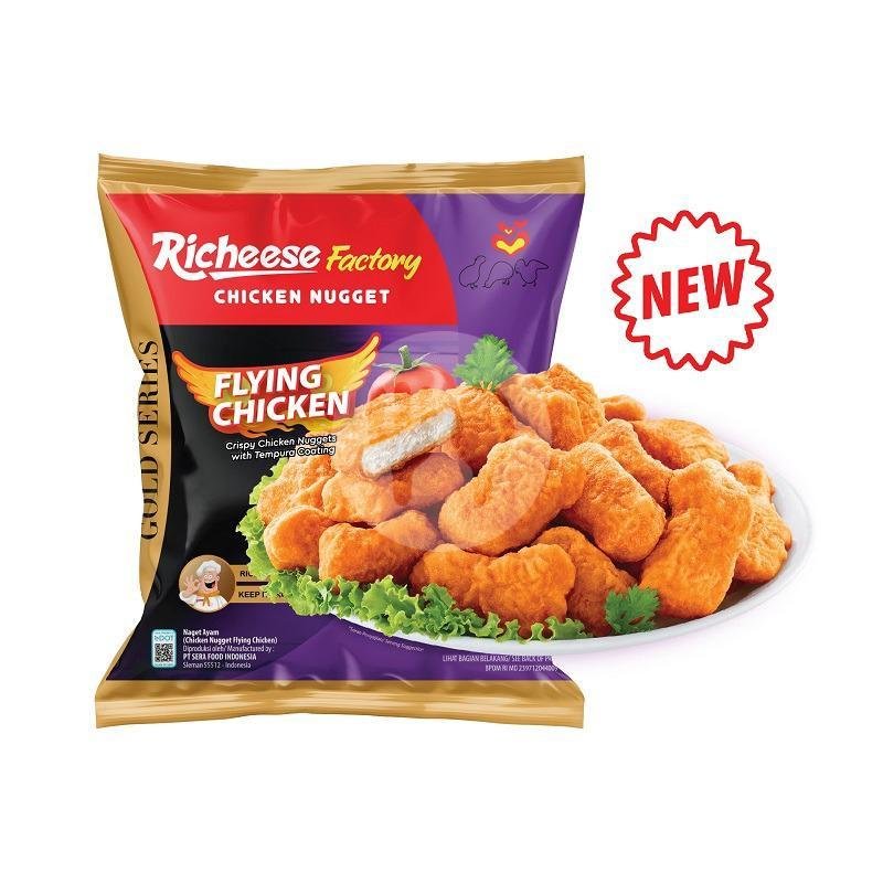 Nugget Bubble Crumb Selection Series 250gr menu Richeese Factory, Cipayung