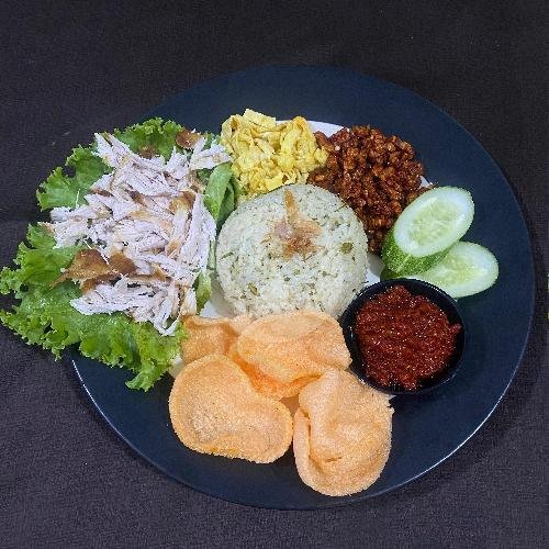 Nasi Daun Jeruk Paket B menu Nasi Kebuli Bang Moch, Pondok Ranji