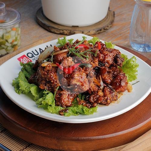 Ayam Kung Pao menu Qua-Li Noodle and Rice, Jogja City Mall
