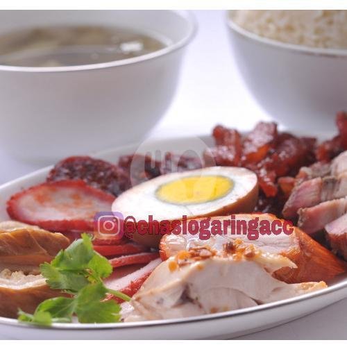 Nasi Hainam Campur menu Chasio Garing Acc, Pangeran Jayakarta