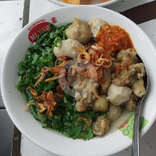 Bakso + Pangsit Goreng Dan Basah menu Bakso Malang Bang Samson, A. Yani