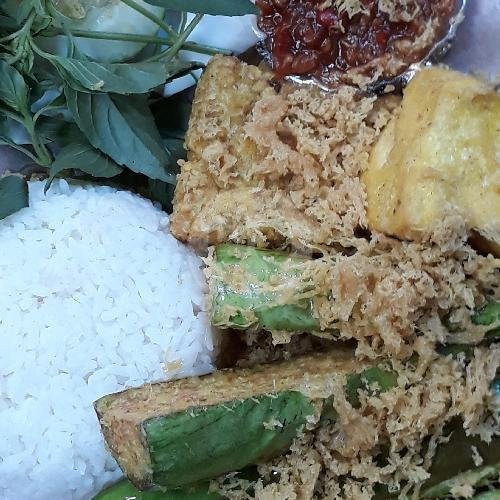 Jamur Kremes Tanpa  Nasi menu Kremes Mbak Tutut Ngijo, Karangploso