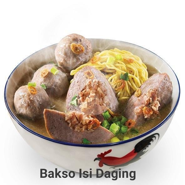 Bakso Tenis Rusuk menu Bakso Solo Samrat, Mangga Besar