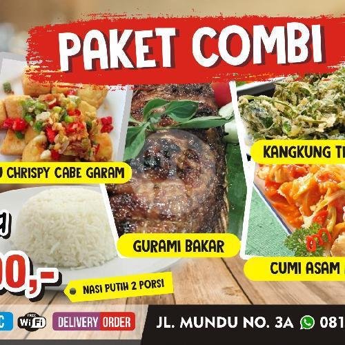 Paket Combi menu Ikan Segar Mundu, Taman
