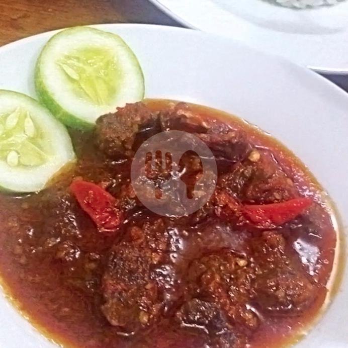 Oseng Mercon (Daging Sapi ) menu Soto Kudus Dodo, Gambir