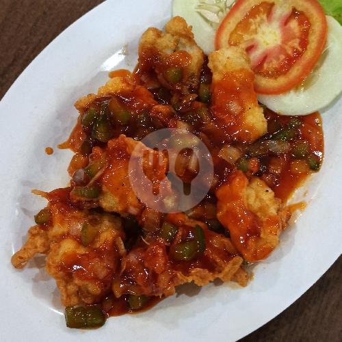 Udang Saus Padang menu RM Tugu Boto, Colomadu