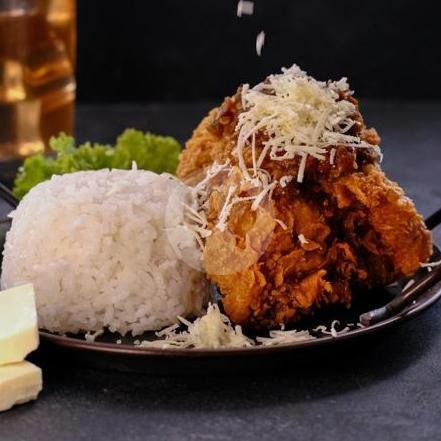 Paket Go 1 Fire menu Gogo Fried Chicken, Jember