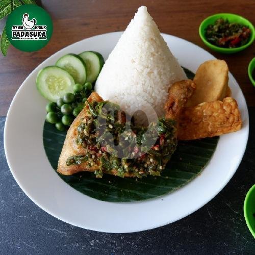 Paket Betina Penyet menu Ayam Goreng Kriuk Padasuka, Empang