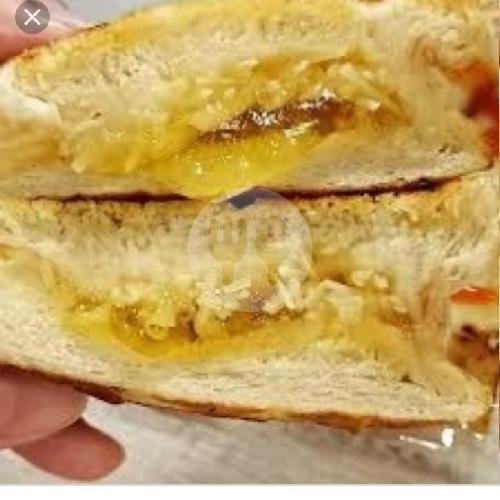 Roti Bakar Nanas Blueberry menu Roti Bakar Mamang, Nologaten