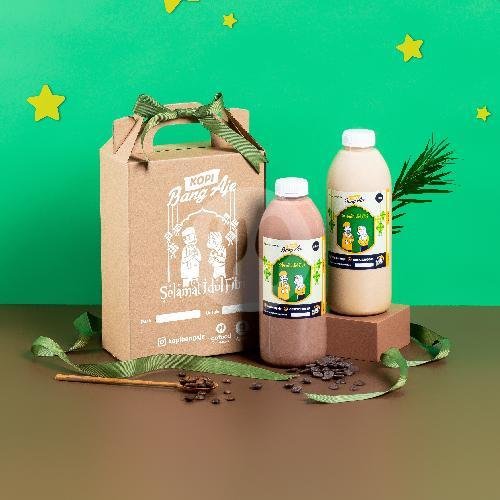 Paket Hampers 500ml Isi 4 Botol menu Kopi Bang Aje, H. Nawi Raya