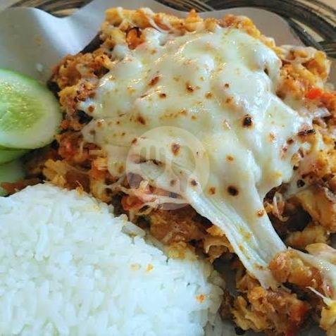 Ayam Geprek menu Si Geprek Mank Abu, Astana Anyar