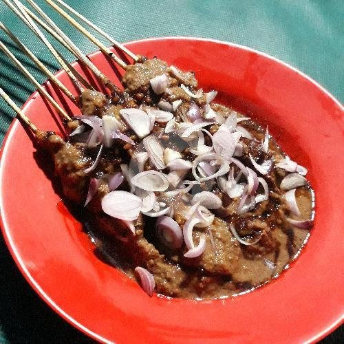 Sate Campur Ayam Kambing menu Sate Ayam dan Kambing Cak Amat, Kledokan