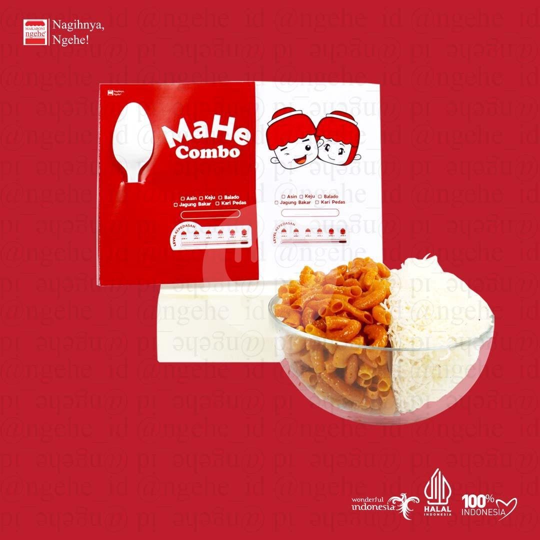 Combo MaHe 2 menu Makaroni Ngehe, Klebengan