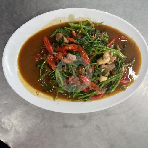 Ayam Geprek Bule + Nasi menu Ayam Rica Rica Mas Bagus, Pondok