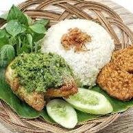 Nasi Ikan Lele Penyet Sambal Ijo menu Ayam Penyet Sambal Ijo 89 Pak Anwari, Setiabudi