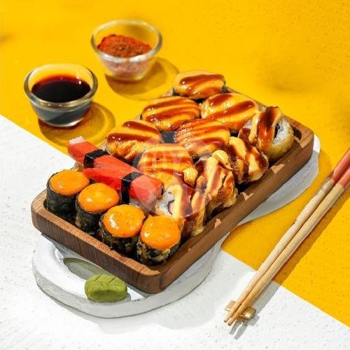 Wah Murah Banget (B) menu Sushi Boy, Mangga Besar