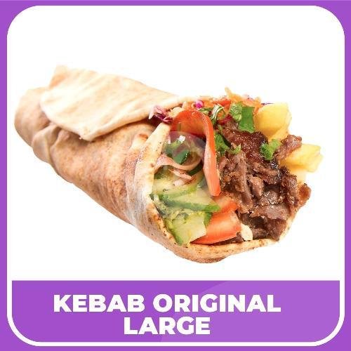 Kebab Small + Keju Slice menu Madeena Kebab