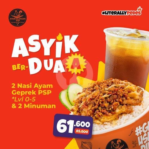 Nikmat Sendiri B menu Ayam Blenger PSP, Meruya Selatan