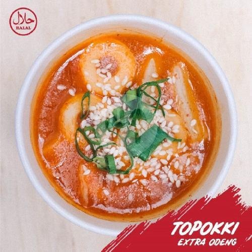 Hot and Spicy Bibimmyeon menu Grobbak Korea Corndog & Topokki, Cibiru