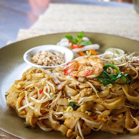 Pad Thai Chicken Shrimps menu Indochine Bistro - Vietnamese & Thai Food, Palagan